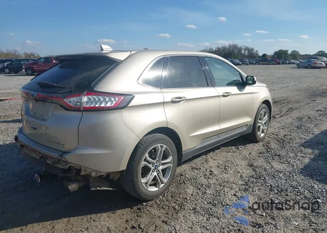 2018 Ford Edge Titanium из США, поврежденный, VIN 2FMPK3K93JBB19632